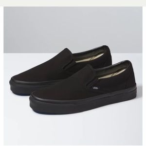Vans Black Slip On